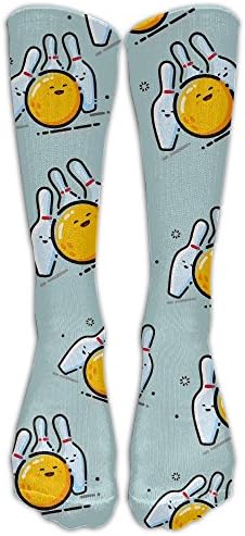 Ball Hop Bowling Cartoon Women's Fashion Stockings Over Knee High Socks