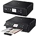 Canon PIXMA TS5020 Wireless All-in-One Compact Inkjet Printer with Print, Scan, Copy (Black) + Set of Ink Tanks + USB Printer Cable + HeroFiber Ultra Gentle Cleaning Cloththumb 2
