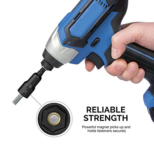 NEIKO 10190A Nut Driver Set, 6 Piece Impact Nut Driver Set