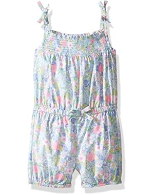 Tank Romper, Floral, 3 Months