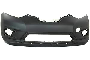 BUMPERS THAT DELIVER - Primered, Front Bumper Cover for 2014 2015 2016 Nissan Rogue SUV 14 15 16, NI1000293