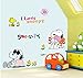 Fangeplus(TM) DIY Removable Lovely Snoopy PVC Art Mural Vinyl Waterproof Wall Stickers Kids Room Decor Nursery Decal Sticker Wallpaper 27.5''x19.6''