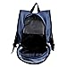 Lt Tribe Breathable Mesh Backpack See Through Travel Hiking Backpack Blue G00146