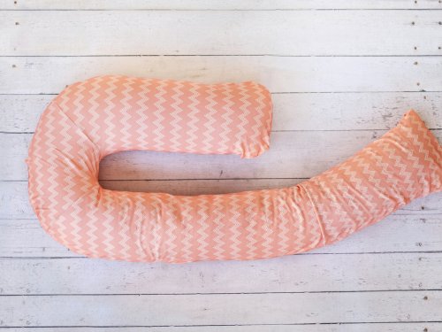Bump Nest Pregnancy Pillow Honeysuckle Chevron Buy Online In