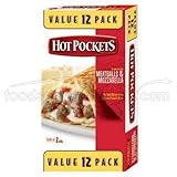 Nestle Hot Pockets Meatballs and Mozzarella Sandwich, 4 Ounce -- 24 per case.