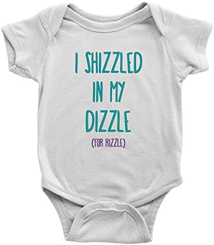 I Shizzled in my Dizzle Cute Funny Baby Onesie Bodysuite or T-Shirt