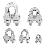 1/2-inch Stainless Steel Commercial Wire Rope Clip Cable Clamp