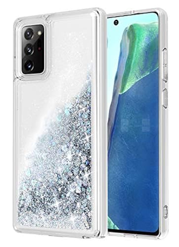 WORLDMOM for Galaxy Note 20 Case, Double Layer Design Bling