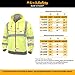 KwikSafety EXTENDED SIZING | PATROL Class 3 Fleece Hoodie | Premium Anti-Pill (No Fuzz Balls) Durable Zipper Construction Work Wear | 360° Hi Vis Reflective ANSI Compliant Safety Jacket | 2XL