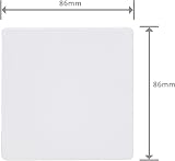 Varilight Primed Ready to Paint Flat Plate Screwless Single Blank Plate view 5