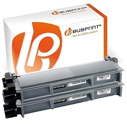 Bubprint 2 Toner kompatibel für Brother TN-2320 TN-2310 für DCP-L2520DW HL-L2300D HL-L2340DW HL-L2360DW HL-L2380DW MFC-L2700D