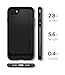 Spigen Neo Hybrid Designed for iPhone SE 2022 Case/iPhone SE 3 Case 2022 / iPhone SE 2020 Case/iPhone 8 Case/iPhone 7 Case - Shiny Black