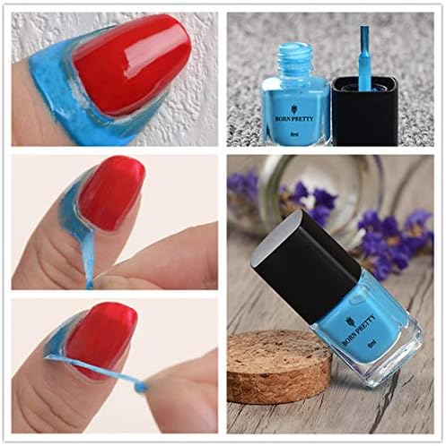 Fruity Odor-Free Peel Off Liquid Tape Nail Art Latex Cuticle Guard Nail Care Tool Stamping Nail Tool 5ml27296