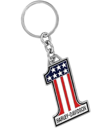 Harley-Davidson バロン　キーホルダー　キーチェーン　ヴィンテージ Amazon.com: Harley-Davidson Classic Bar & Shield Key Chain