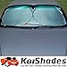 Sunshade Ideal for Small Cars, Front Windshield - Dashboard Protection - Stay Cool, Easy to Fold, Easy to Store