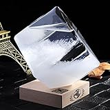 RISHIL WORLD Weather Forecast Crystal Storm Glass Cube Shape Forecaster Bottle Barometer Decor Gift Single Item.