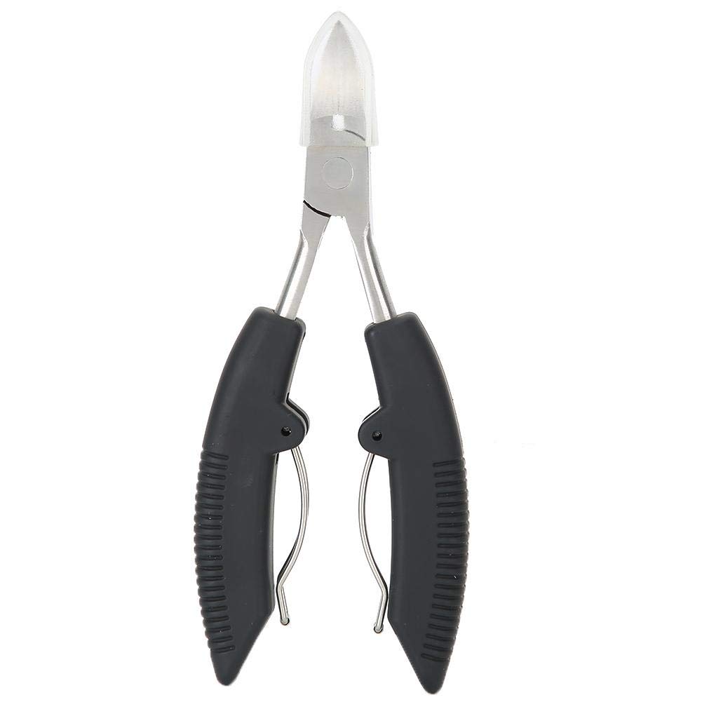 Professional Toenail Clippers, Thick Ingrown Toe Nail Clippers Pedicure Clippers Toenail Cutters(Black)