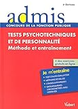 tests psychotechniques et de personnalité ; je m'entraîne (2e édition) by 