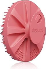 BEAUTAIL Silicone Body Scrubber Pink, Gentle Exfoliating Shower Brush with view 7