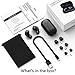 Bluetooth Earbuds, Bluetooth 5.0 True Wireless Earbuds with Charging Case, 33-66 ft Bluetooth Range, Crystal 3D Stereo Audio in-Ear Bluetooth Headphones, Built-in Mic
