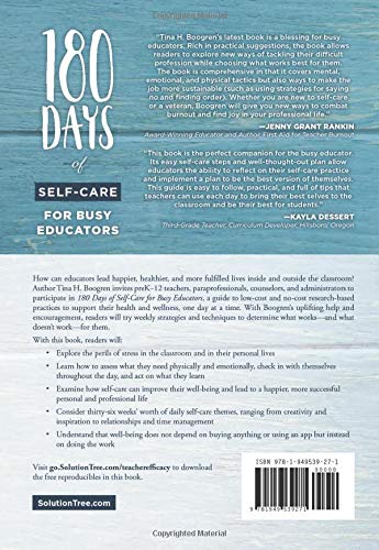180 Days of Self-Care for Busy Educators (A 36-Week Plan of Low-Cost Self-Care for Teachers and Educ - //medicalbooks.filipinodoctors.org