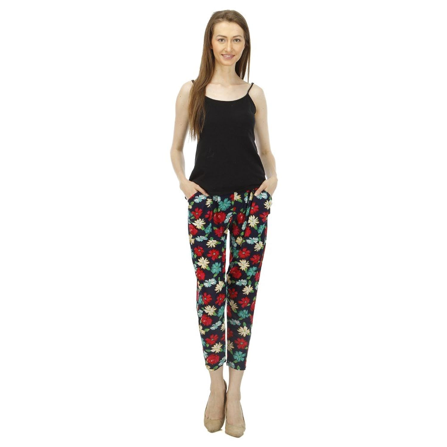 camey women printed harem pants