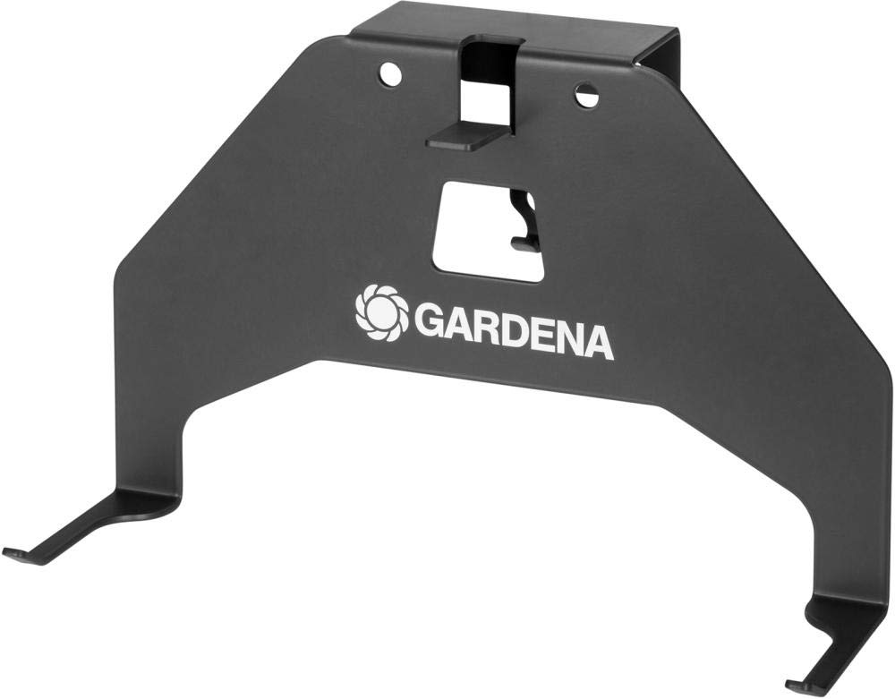 GARDENA Wall bracket: Wall bracket for all GARDENA SILENO models, protection from sun and rain, easy storage, easy to mount, wall mount metal gray (4042-20)