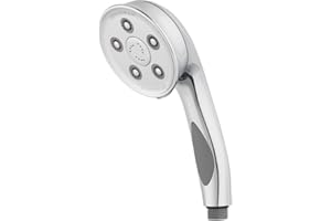 Speakman VS-3014 Caspian Anystream Multi-Function Handheld Shower Head, 2.5 GPM, Polished Chrome