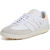 adidas Mens Samba Spikeless Golf Sneakers Shoes - White