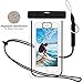 Waterproof Phone Case, Universal Dry Pouch Outdoor Cell Phone Floating Bag with Straps for iPhone 8 7 6s 6 Plus, Samsung Galaxy S8 S7 S6 Edge, Note 7 6 5, HTC One M8, LG G5, Huawei, Sony, etc (Black)