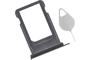 BEST SHOPPER - Single Nano Sim Card Tray Holder and Removal Pin Compatible with iPhone Xs Max - Cellphone Sim Card Slot Eject