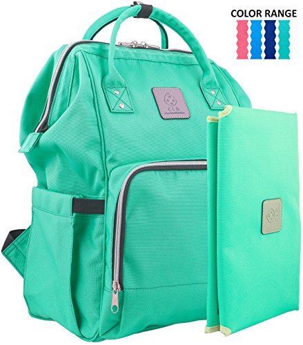 Baby bag backpack for travel and portable changing mat …