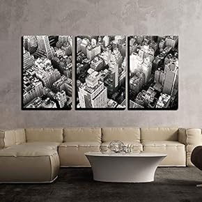 Urban Landscape York City - Canvas Art Wall Art -16"x24"x3 Panels