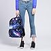 Luxspire School Backpack, Large Capacity Casual Galaxy Daypack, Space Blue