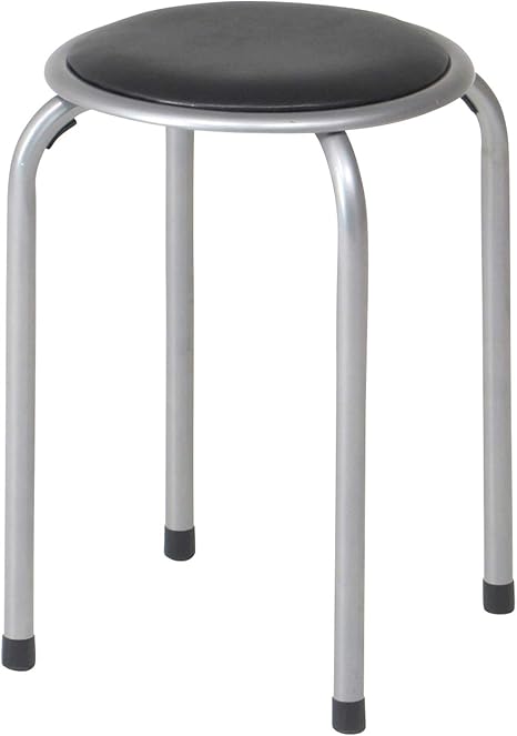 Amazon Co Jp 不二貿易 パイプ椅子 高さ45cm ブラック スタッキング可能 合皮 623 ホーム キッチン Amazon Co Jp 不二貿易 パイプ椅子 高さ45cm ブラック スタッキング可能 合皮 623 ホーム キッチン