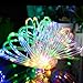 Aluvee Solar Rope String Light,Garden Decoration Outdoor Waterproof Rope String Christmas Lamp Wedding Party Tree Xmas Decoration Tree Xmas (33ft/100LED,Multicolor + PVC Tube)