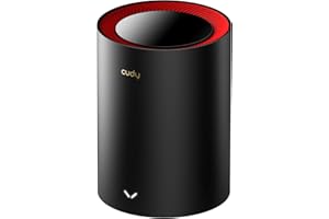 Cudy M3000 1-Pack AX3000 Wi-Fi 6 2.5G Mesh System- Covers up to 2500 Sq.Ft., Replaces Wireless Router and Extender, Supports 