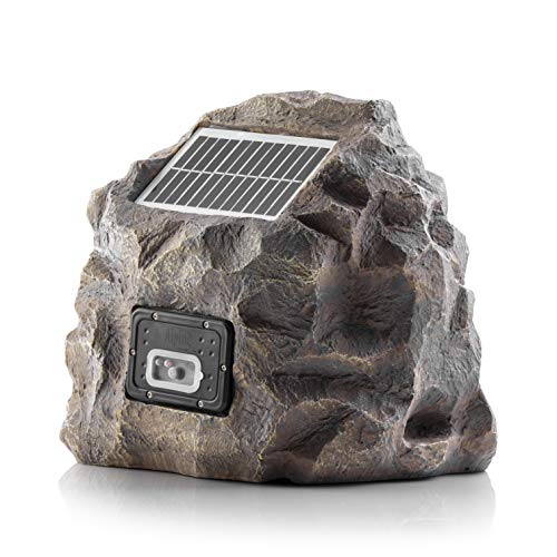 Alpine Corporation Waterproof Bluetooth SolarPowered Outdoor Wireless