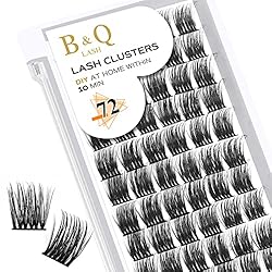 Lash Clusters D Curl 18mm DIY Lash Extensions 72