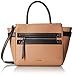Nine West Get Poppin Satchel, Dark Camel/Black