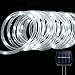 LE® 23ft LED Solar Rope Lights, Waterproof, 50 LEDs, 1.2 V, Daylight White, Portable, with Light Sensor, Outdoor Rope Lights, Ideal for Christmas, Wedding, Party