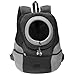 CozyCabin Latest Style Comfortable Dog Cat Pet Carrier Backpack Travel Carrier Bag Front for Small Dogs Carrier Bike Hiking Outdoor (XL, Black)