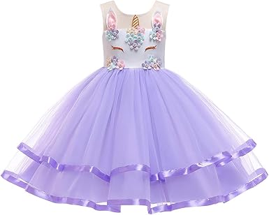 unicorn dresses for big girls