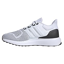 adidas Mens Ultrabounce DNA, White/White/Black, 12