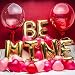 Valentine's Day Mimosa Bar BE MINE Balloon Decorations, BE MINE Letter Balloon With Heart Balloons, Bobo Balloons,Great for Champagne Bar/Bachelor party/Bubbly Bar/Wedding/Bridal Shower primary