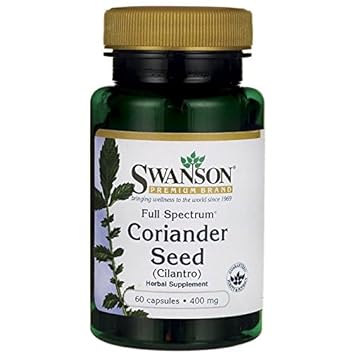 Amazon.com: Swanson Full Spectrum Cilantro Semillas 400 mg ...