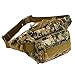 Huntvp Military Hip Fanny Pack Tactical Waist Bag Packs Waterproof Hip Belt Bag Pouch for Hiking Climbing Outdoor Bumbag Jungle Camouflage