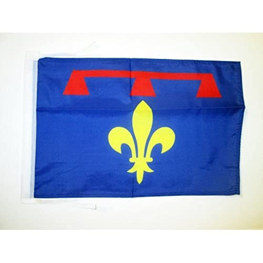 AZ FLAG - Provence Flag - 18'' x 12'' - 100% Polyester French Provence Small Banner with Two Cords - Fade Resistant - Vivid Colors - 18x12 in - 45x30 Cm — image 1