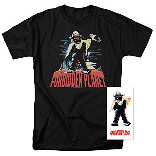 PopfunkClassic Forbidden Planet Robby The Robot T Shirt & Stickers