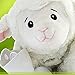 Hugo Frosch 1.8 L Kids Hot-Water Bottle with Cuddly Cushion 3 in 1, Sheep - Made in Germany